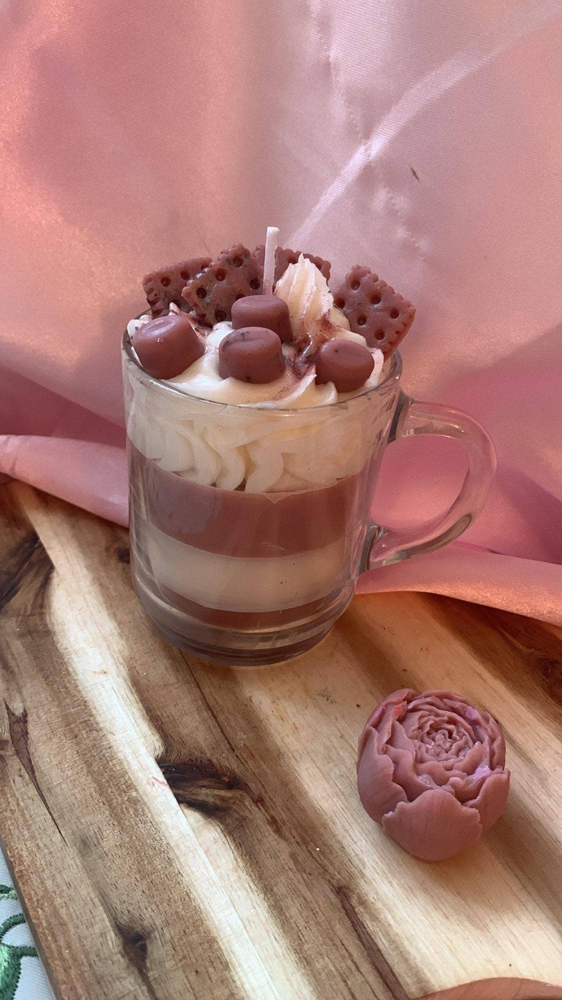 Capuccino candle
