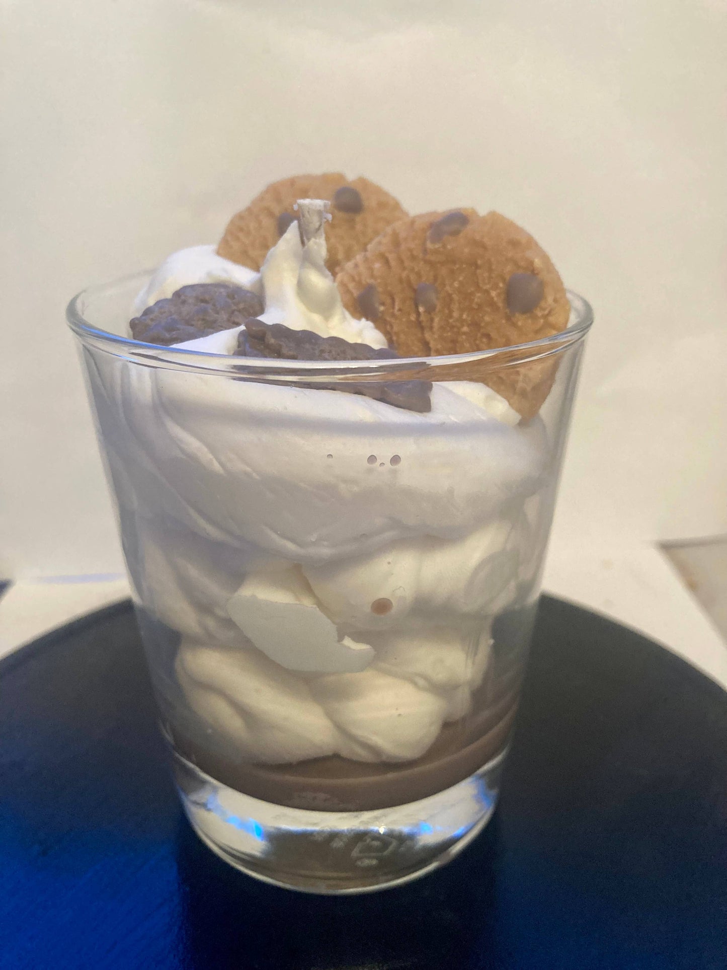 Double cookie chocolate gourmet candle