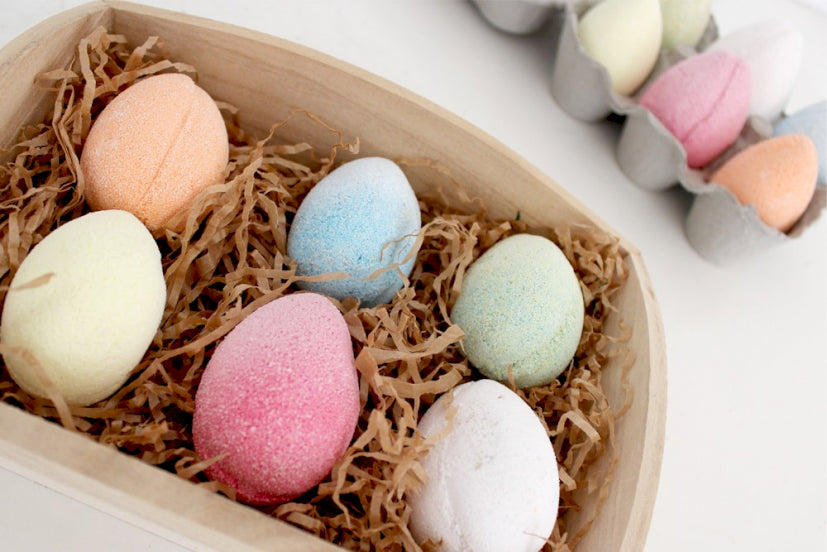 30x Bath Eggs in a Tray - Mixed Tray