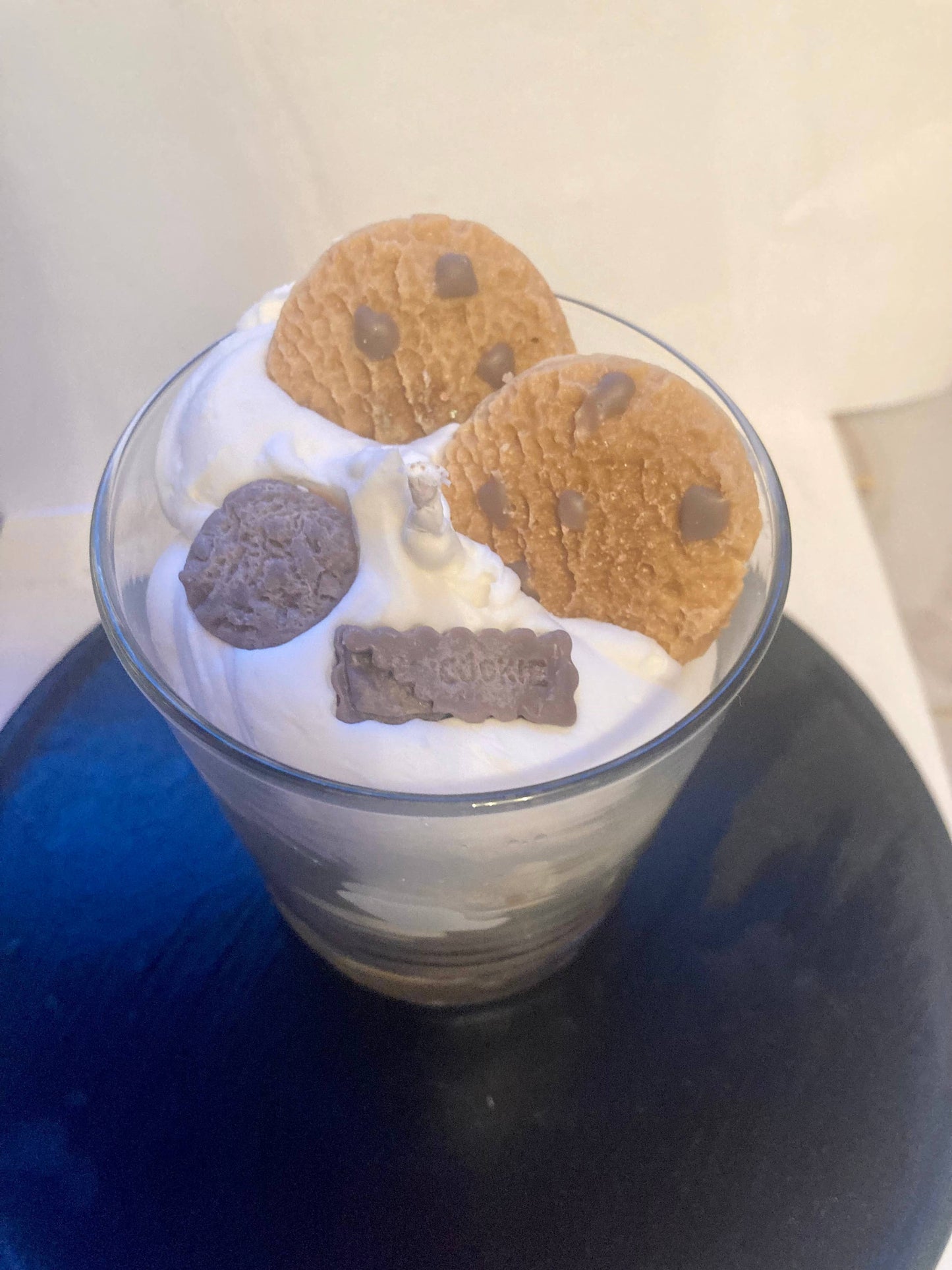 Double cookie chocolate gourmet candle