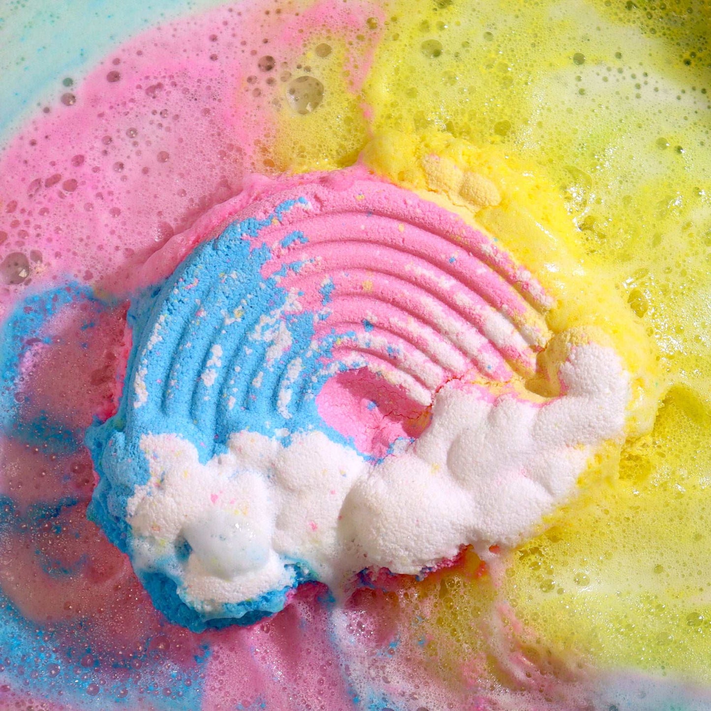 Kids Fun Shaped Bath Bomb -Rainbow