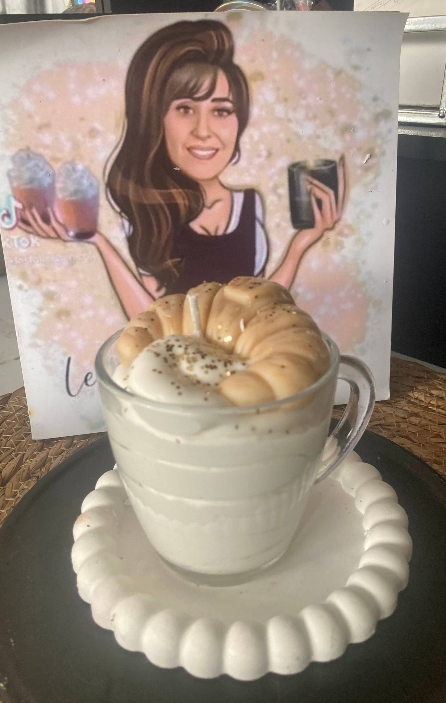 Butter brioche gourmet candle