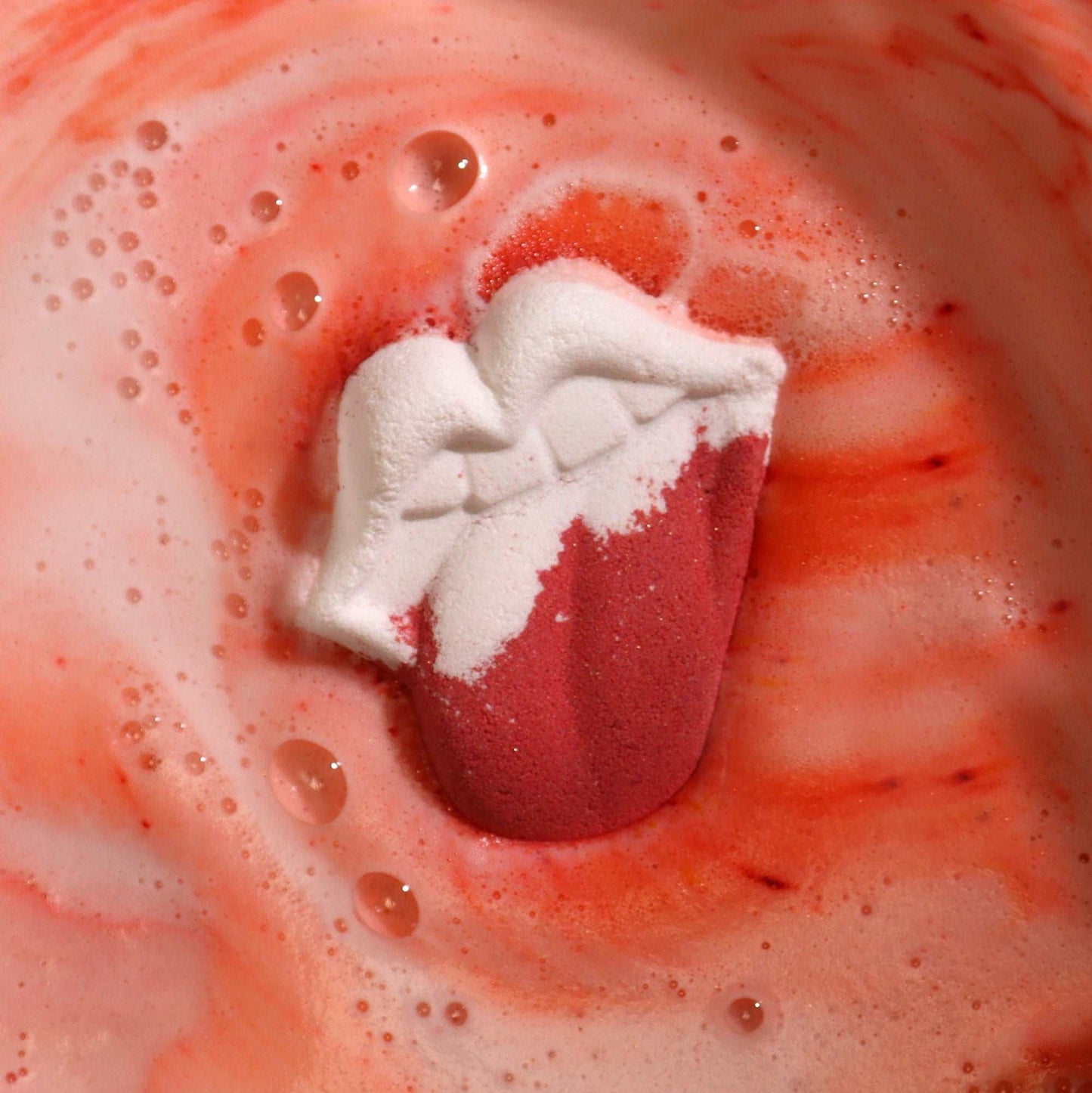 Kids Fun Shaped Bath Bomb -Lips