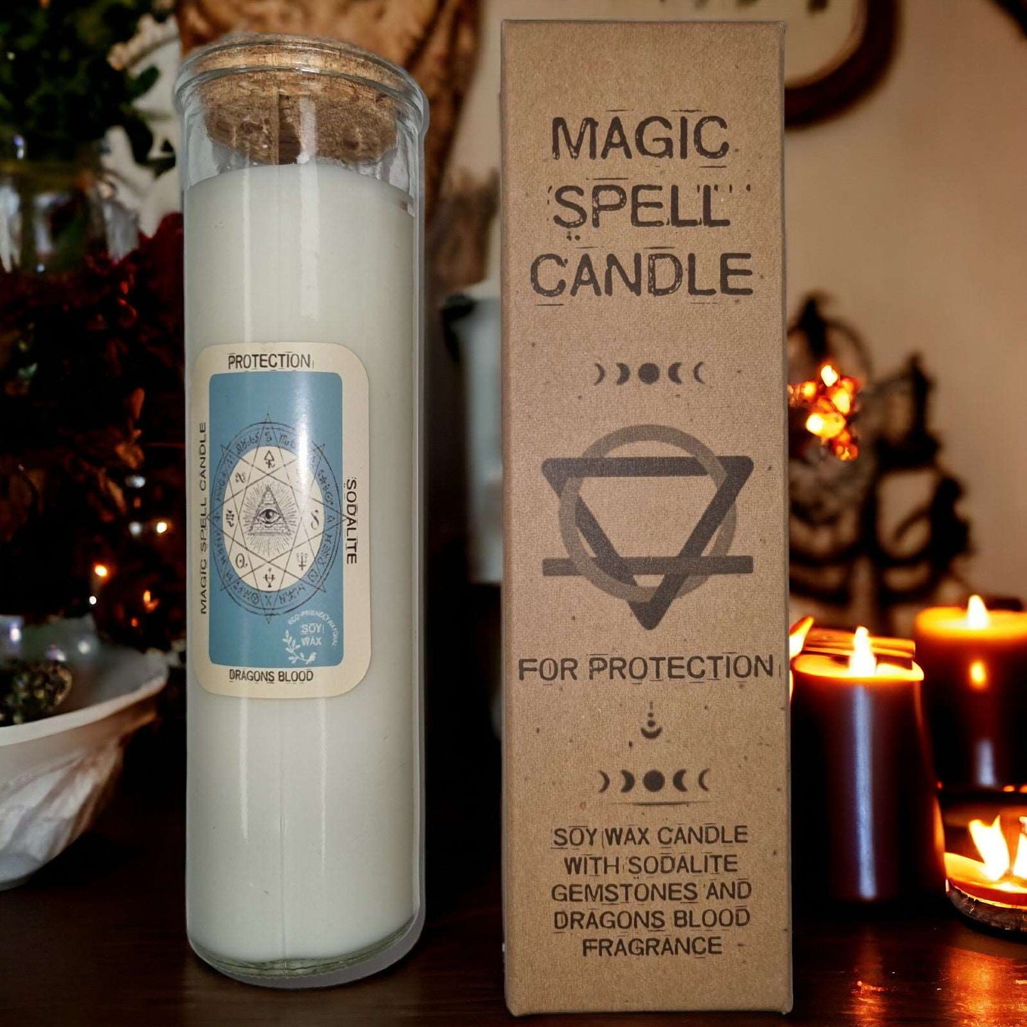 Magic Spell Candle - Protection