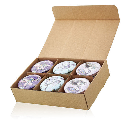 Art Tin Candle - Raspberry