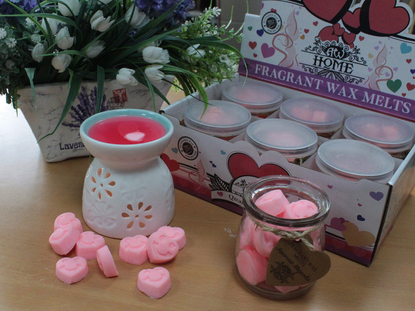Soywax Melts Jar - Classic Rose