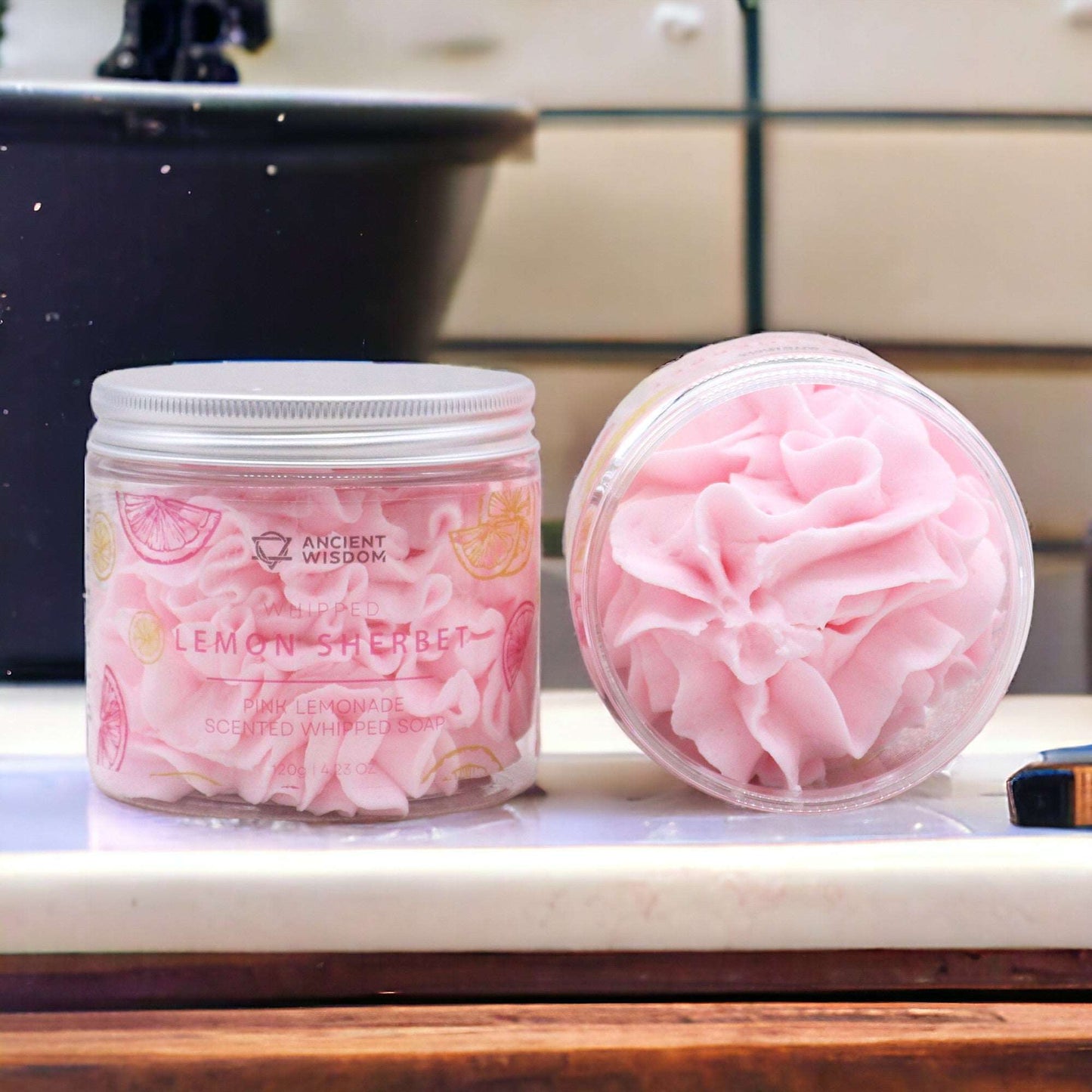 Pink Lemonade Whipped Cream Soap 120g