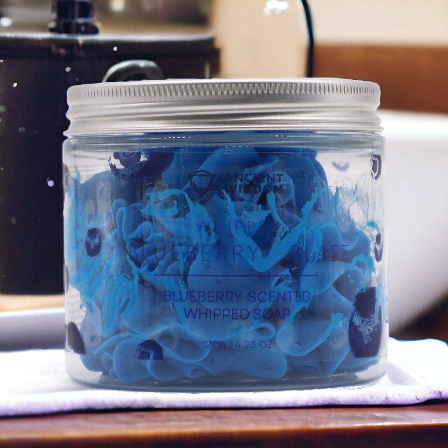 Blueberry Whipped Cream Soap 120g