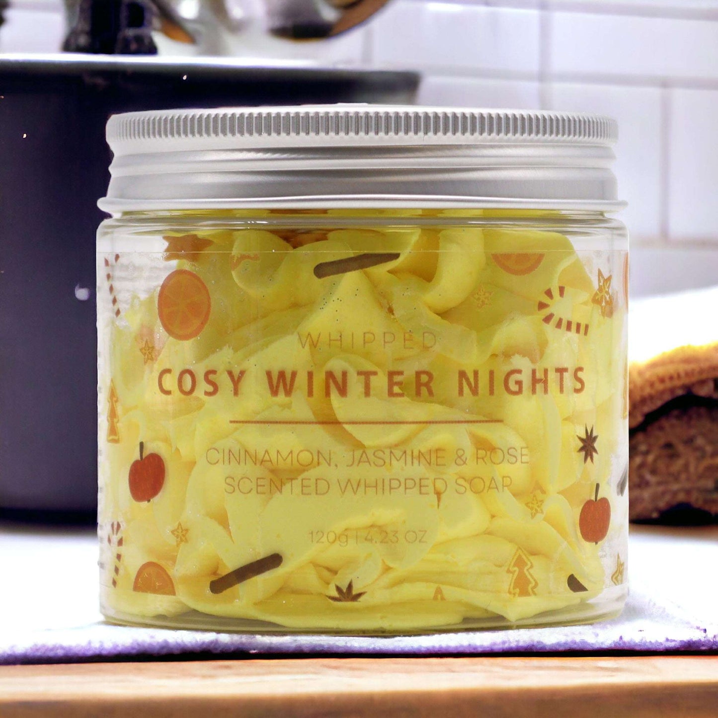 Cosy Winter Nights Whipped Cream Soap 120g