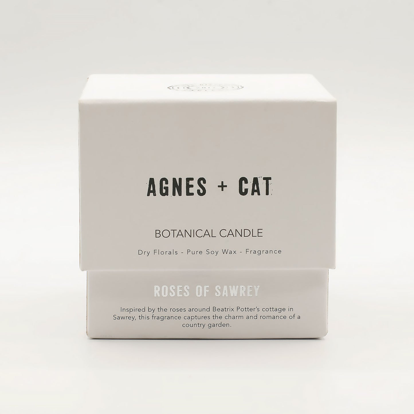 Agnes + Cat Botanical Soy Wax Candle - Roses of Sawrey