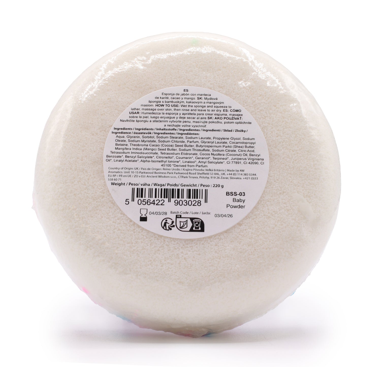 Butter Bubble Soap - Baby Powder