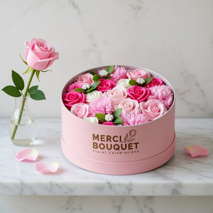 Round Box - Baby Blessings - Pinks