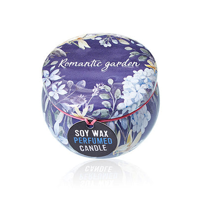 Art Tin Candle - Tea & Rose