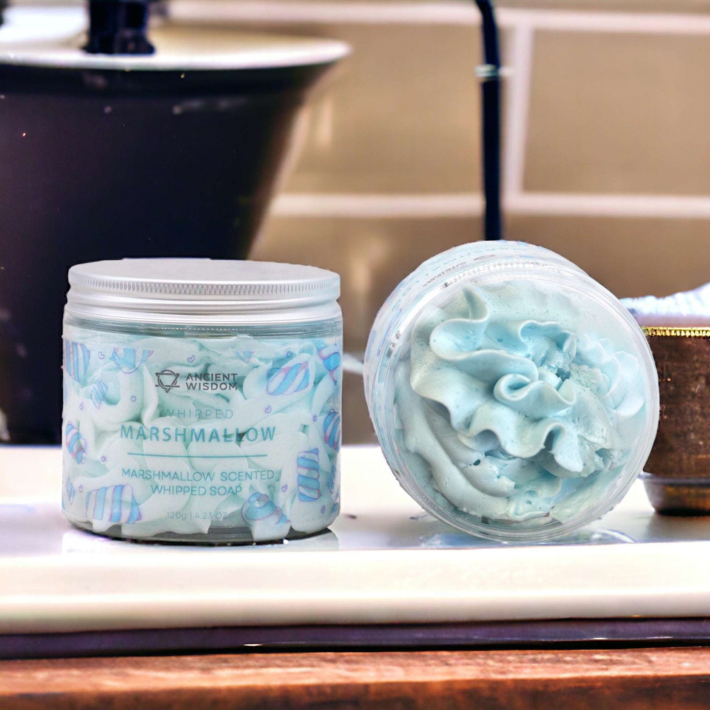 Marshmallow Whipped Cream Soap 120g